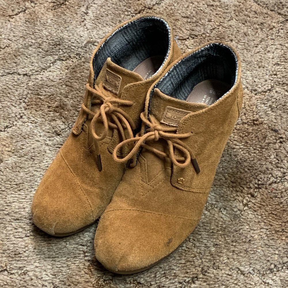 Toms boot heels